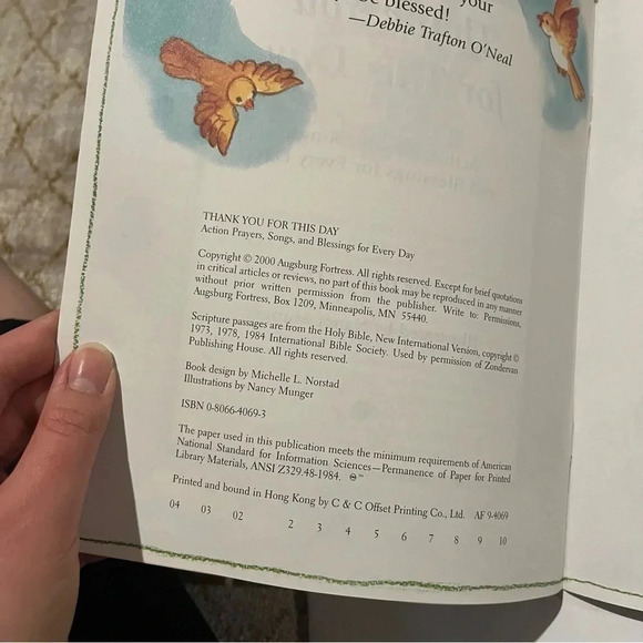 Lot Of 3 Books Now I Lay Me Down to Sleep, Thank You Debbie Trafton O'Neal - Picture 7 of 12